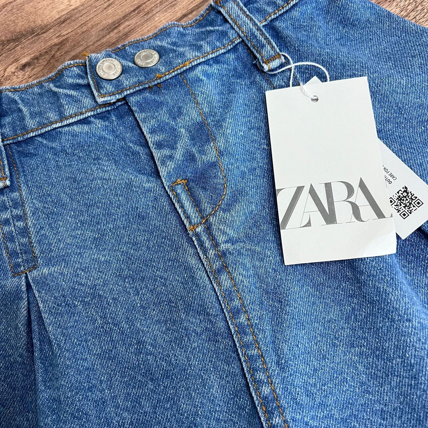 ZARA denim skirt