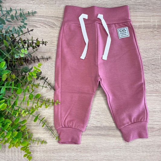 Fleece-legging- purple