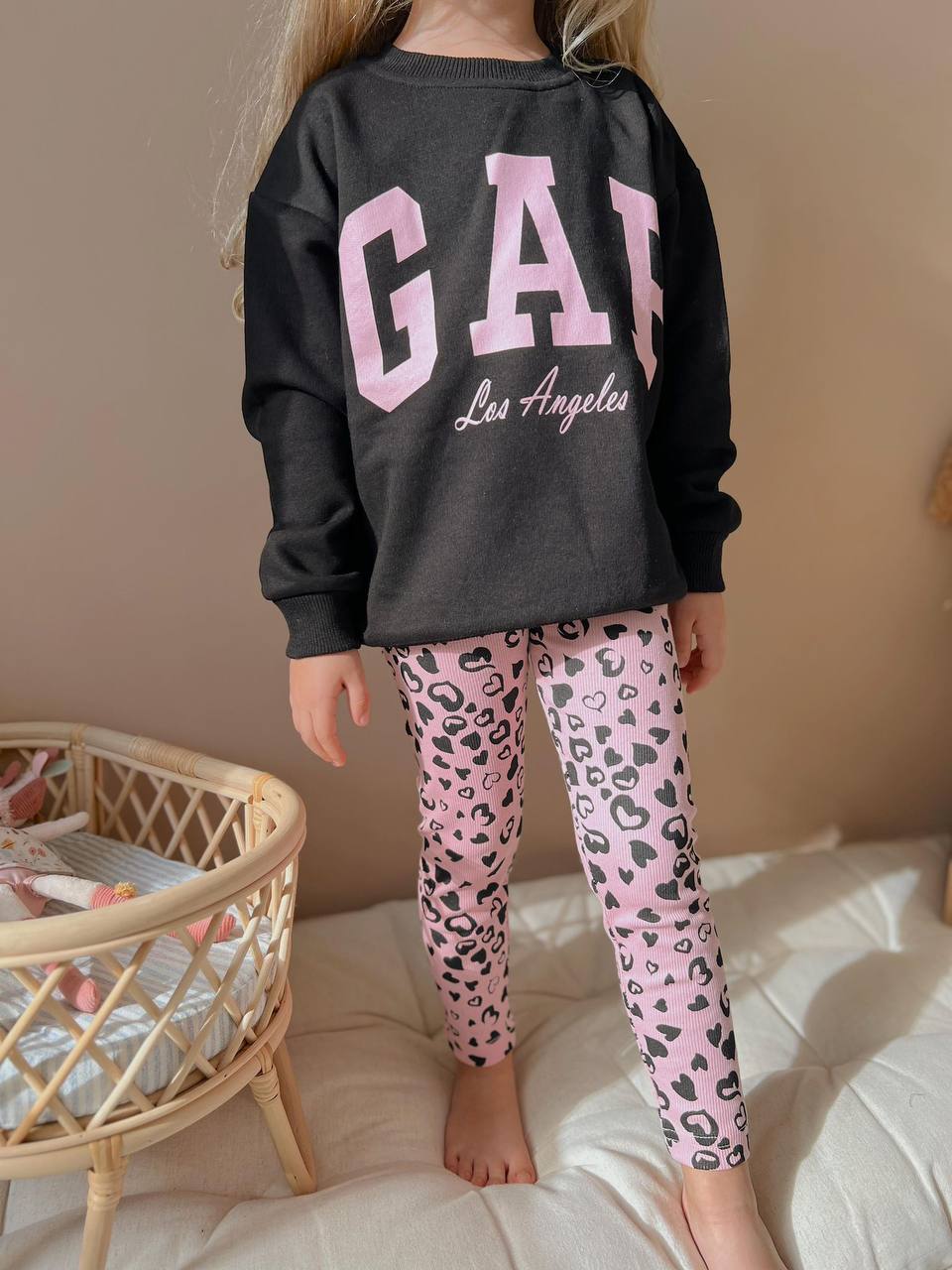 Gap black & pink- cotton