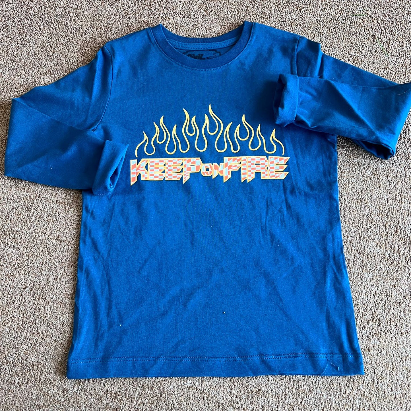Keep on fire - cotton