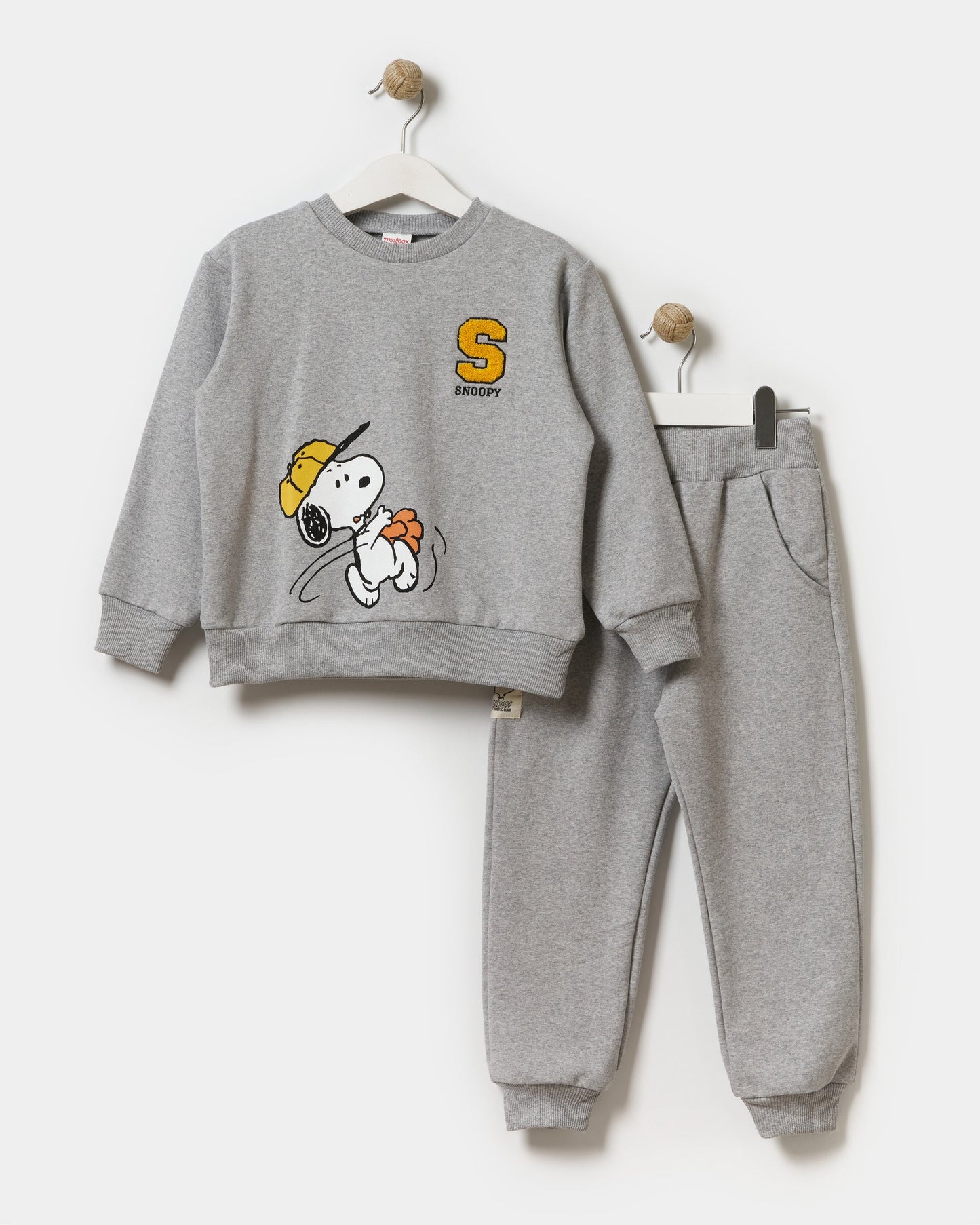 Snoopy S grey- fleece