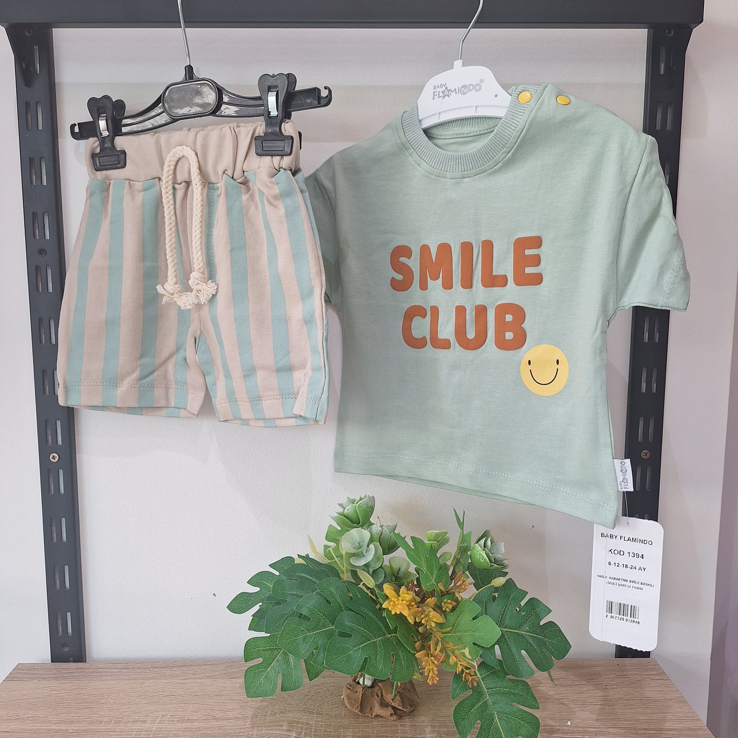 Smile Club Cotton Set - Flamindo