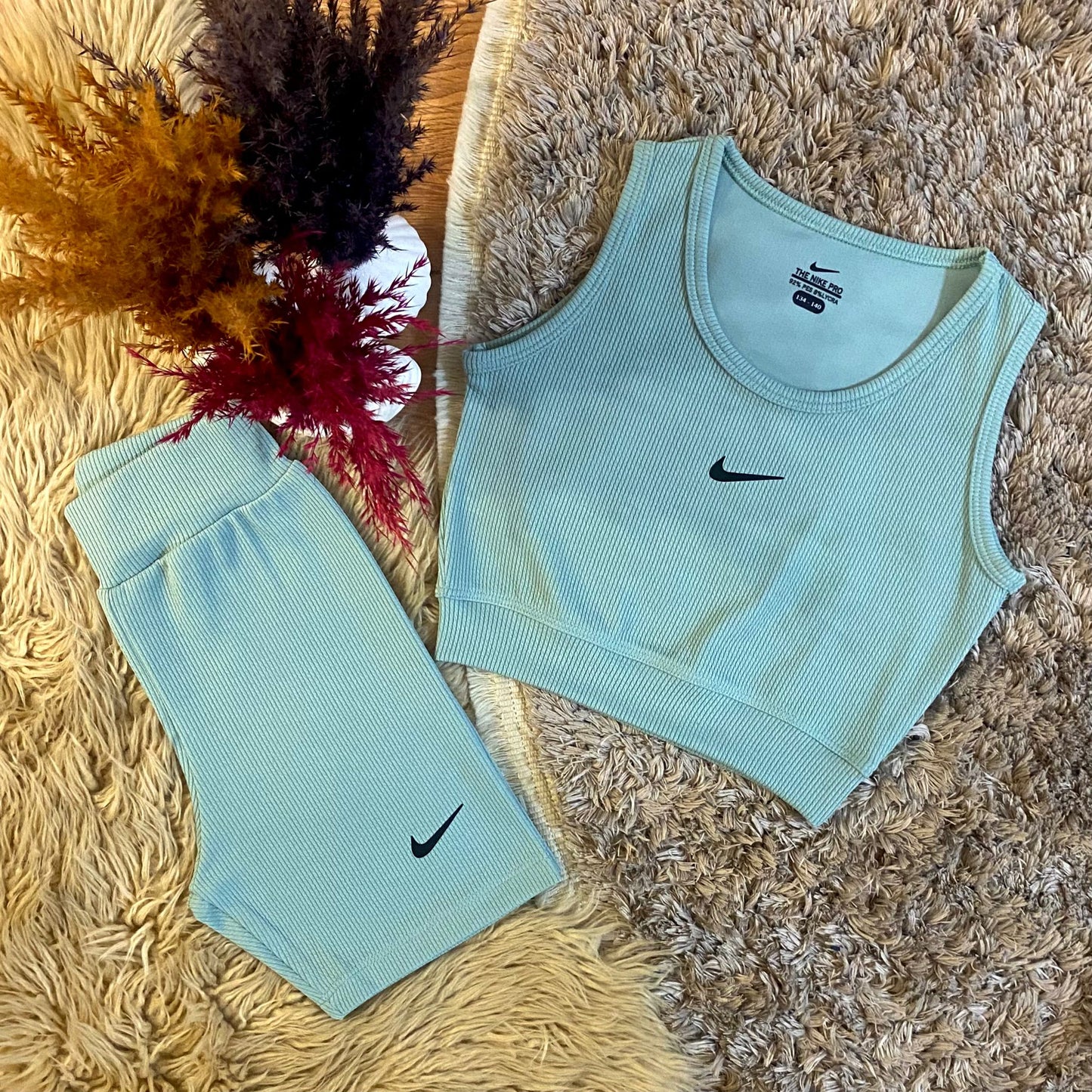 Green  short  tennis set
