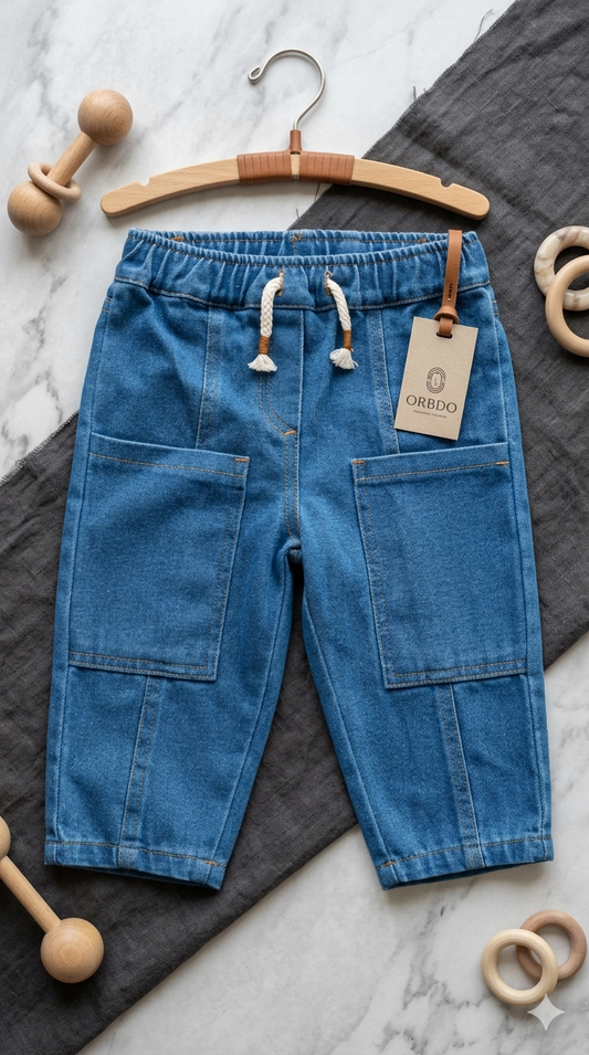 Blue Denim pant - overdo kids