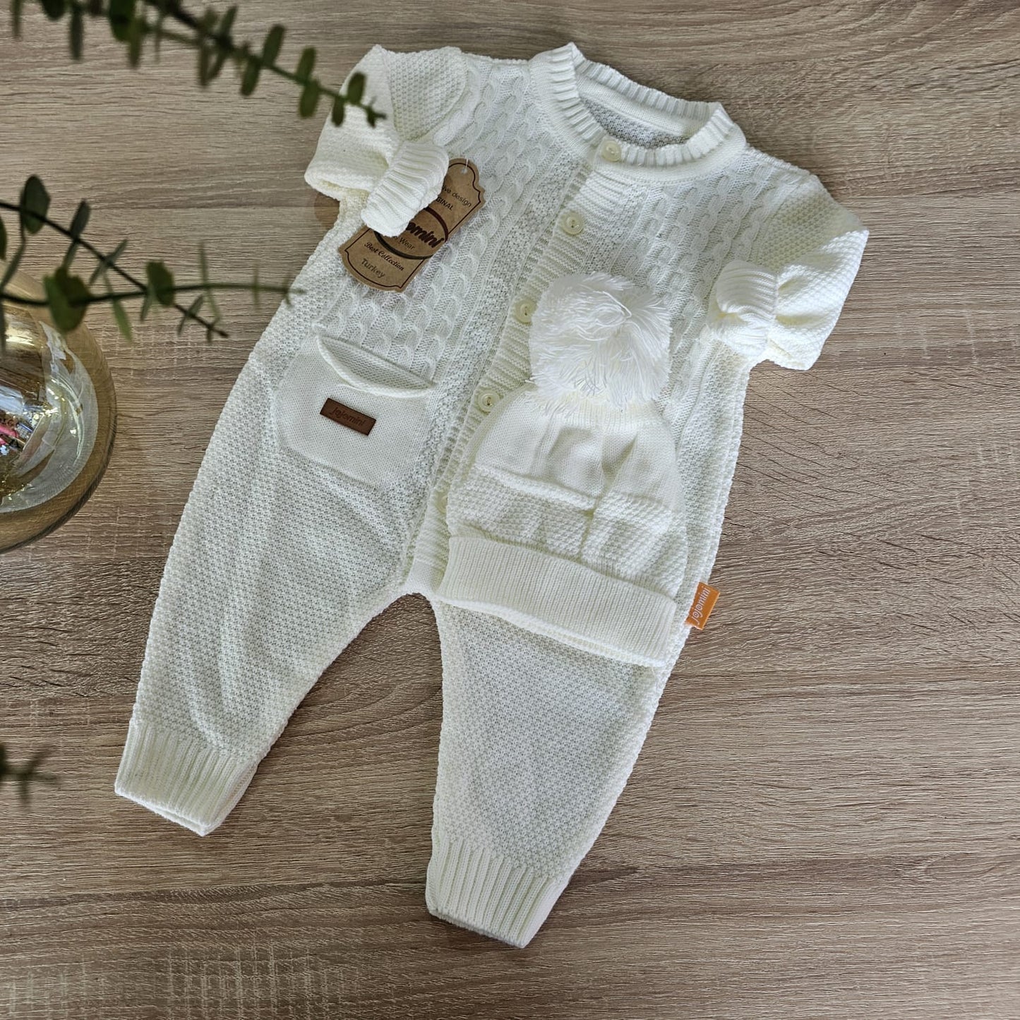 Creamy white overall