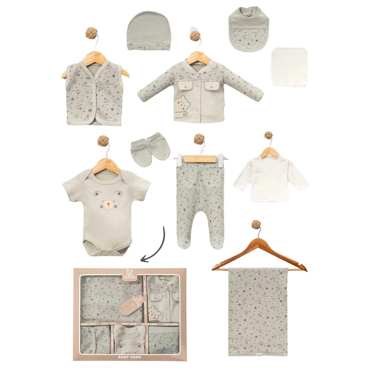 Green- 10 pieces hospital set