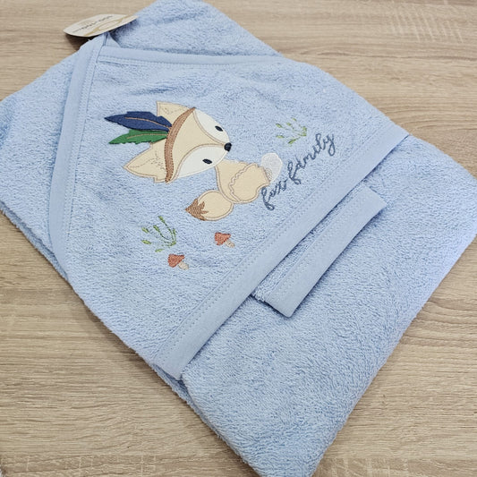 Fox family towel 1m*1m