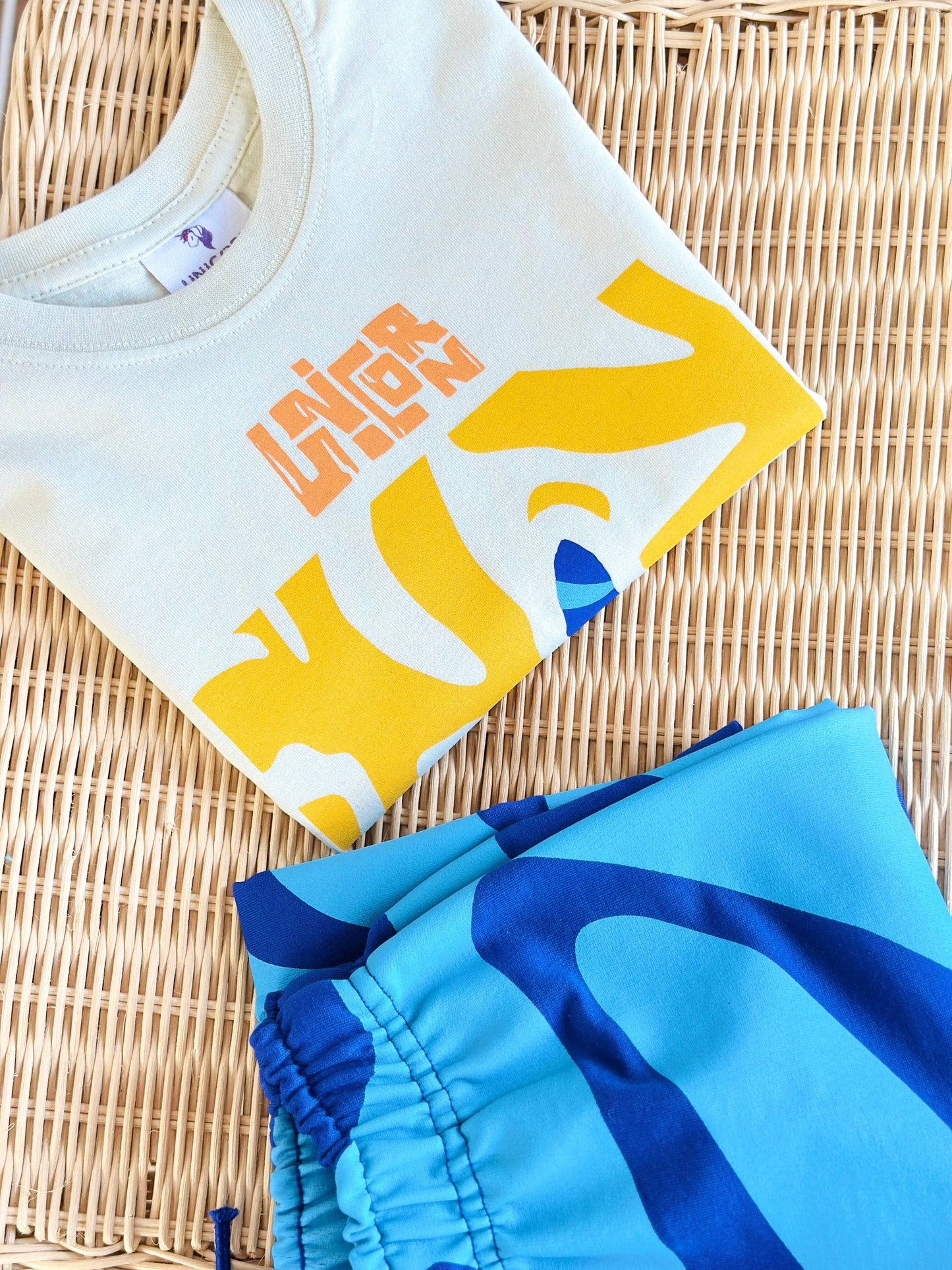 Star blue set _unicorn
