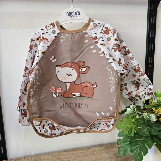 Wild and happy - eating bibs