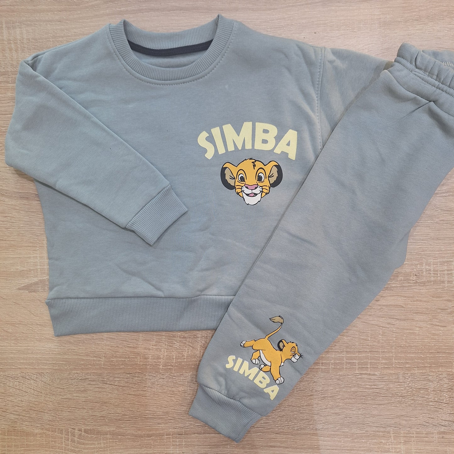 Simba grey-Fleece set