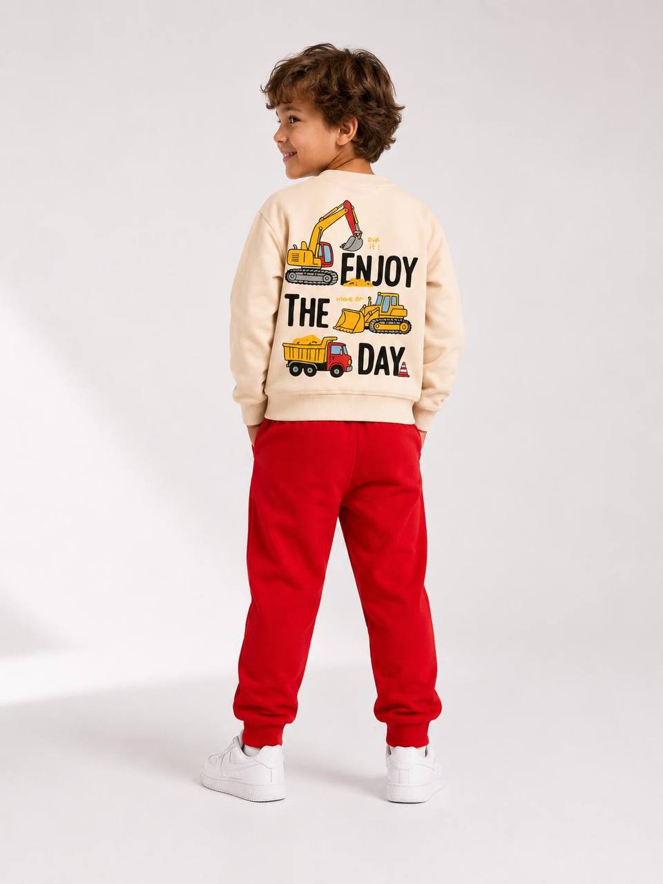 Truck Red- Cotton Set