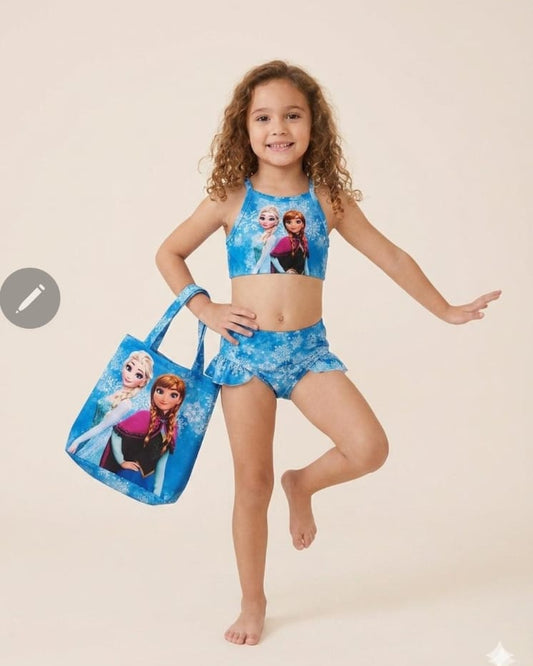 Frozen swimsuit-3pieces