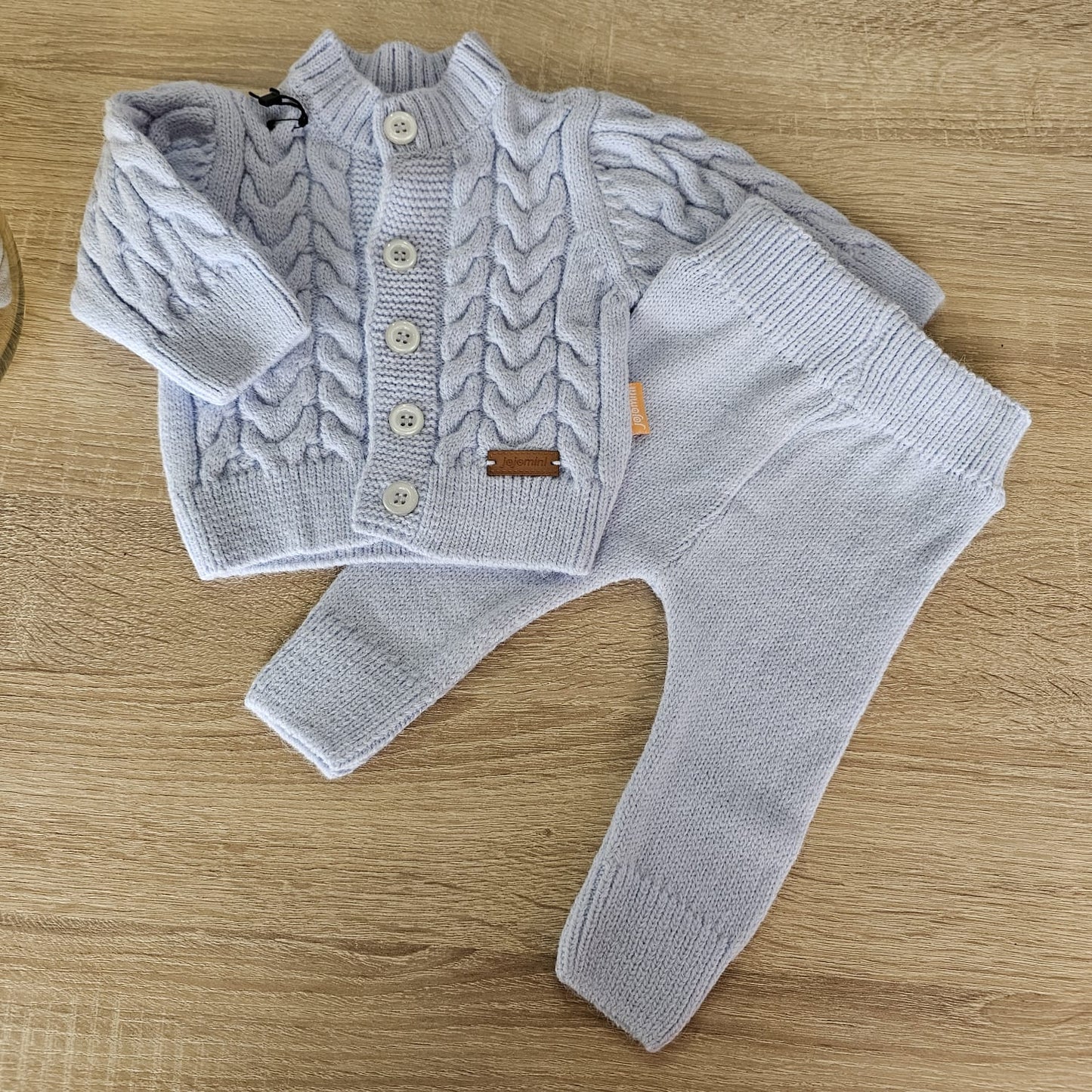 Blue wool - 2 pieces set