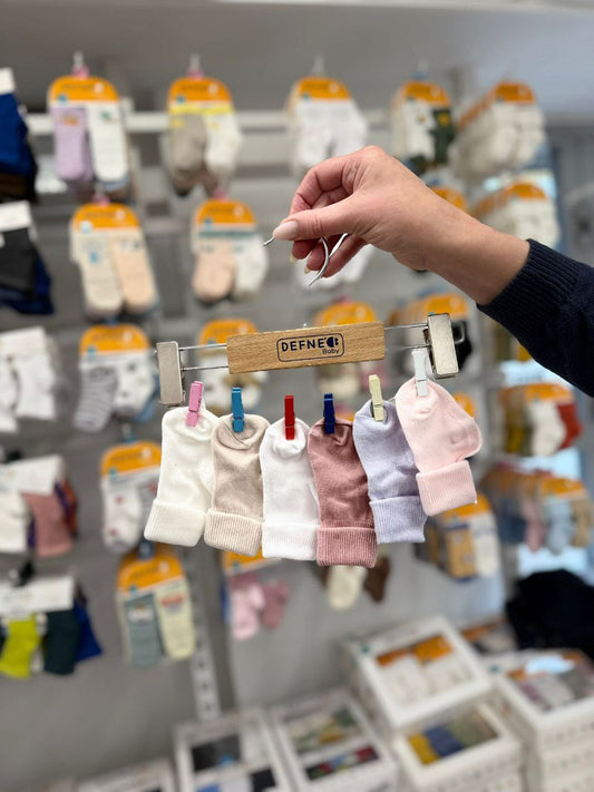 Socks pink 0-6 months ( pack of 6 pairs )