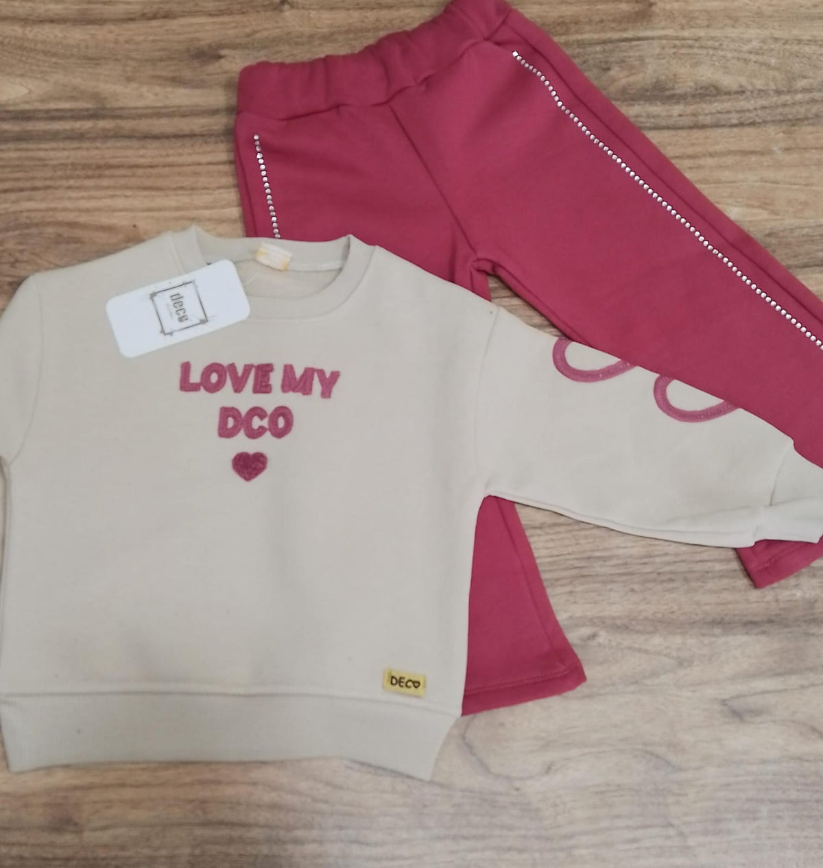Love my dco pink flecce set