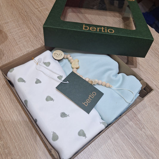 GREEN - Pack of 2 cotton blanckets