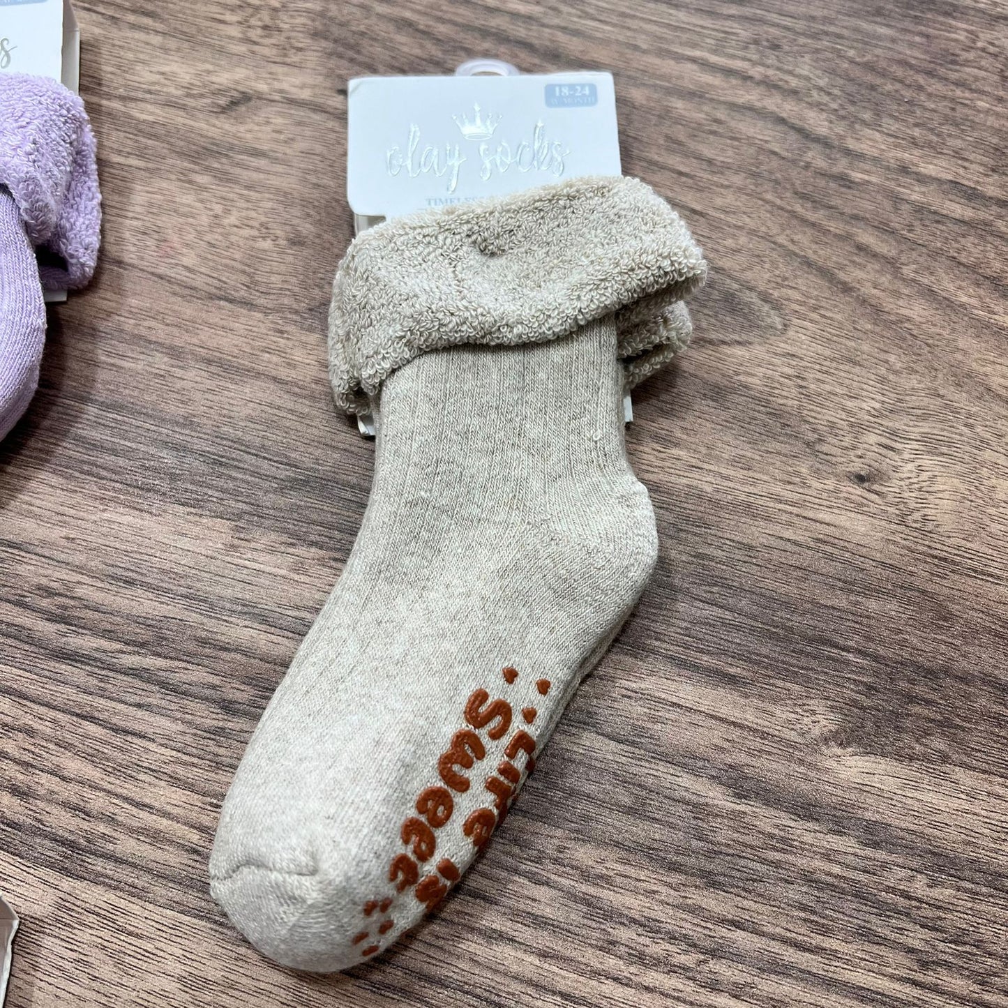 Olay Socks fleece inside grils