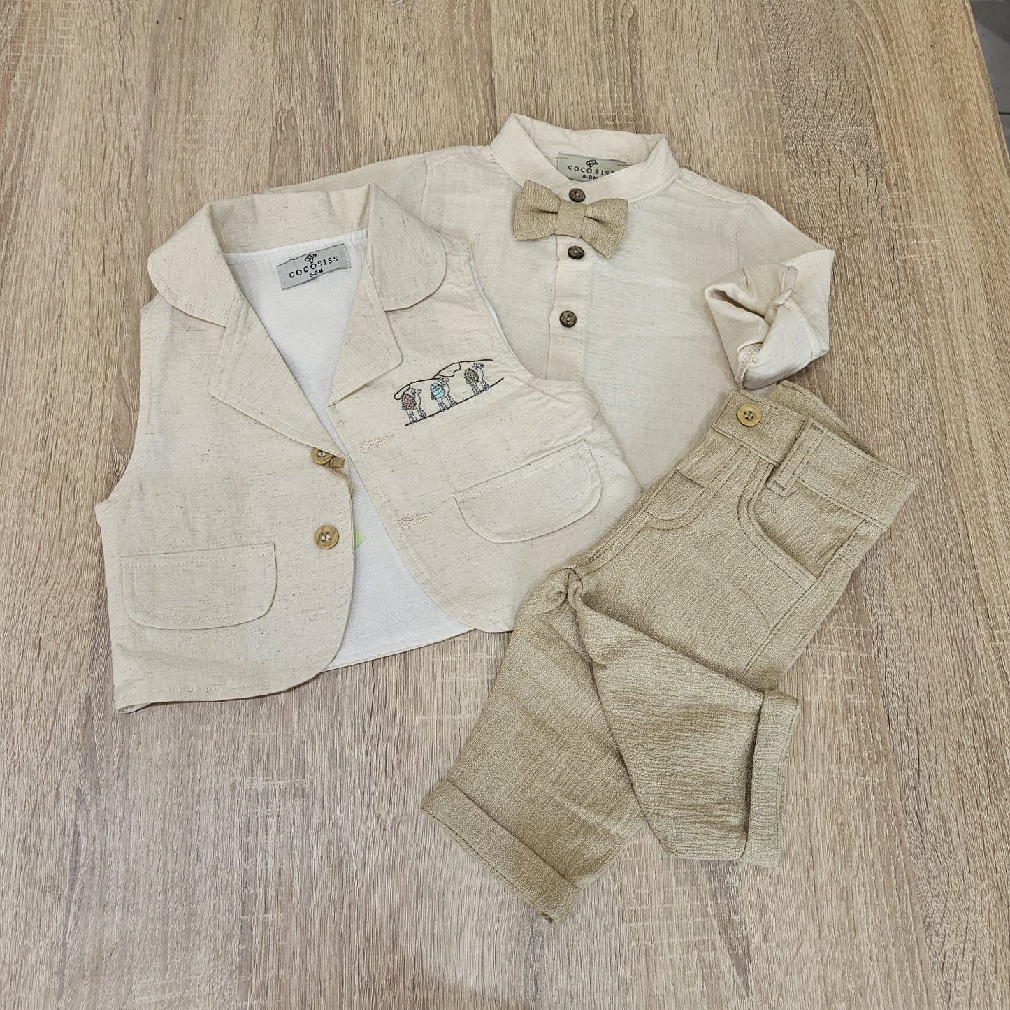 Camel Linen Set