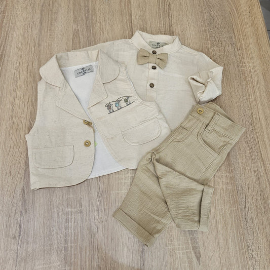 Camel Linen Set