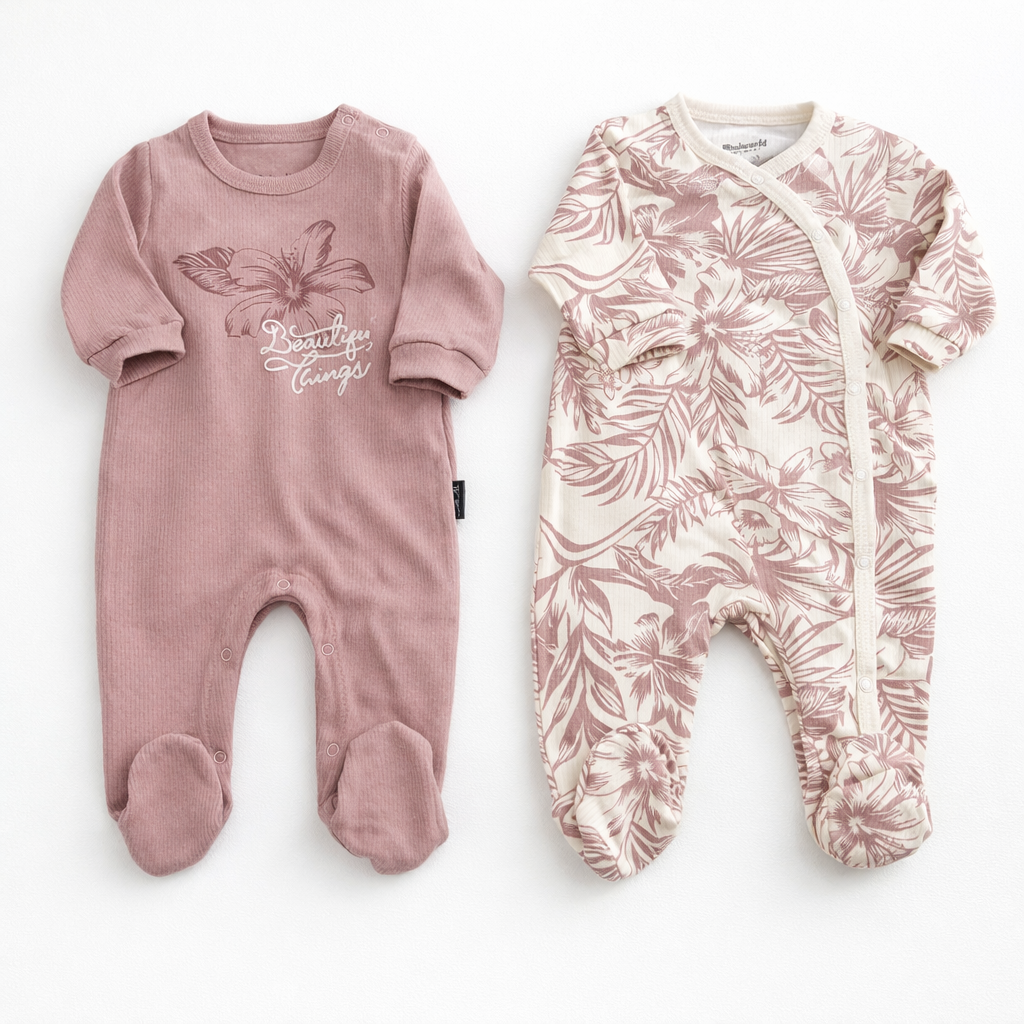 Beautiful - pack of 2 cotton overalls