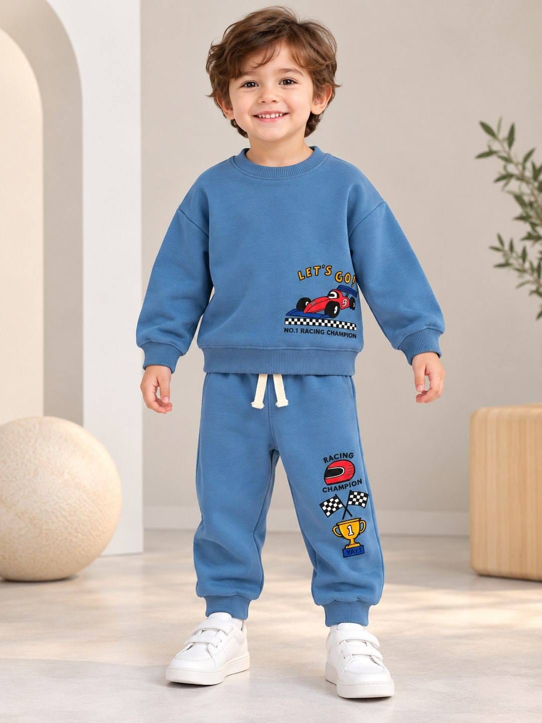 Racing Blue - cotton liliboom