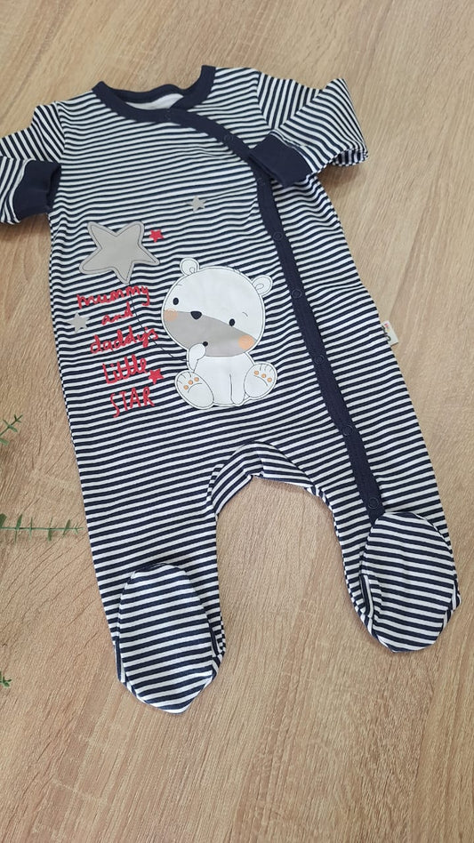 Mummy and daddy little star- Overall cotton