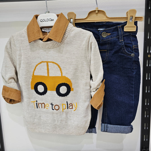 Time to play - nude set