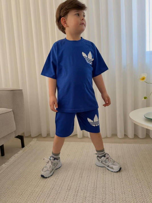 Minecraft Adidas blue set _ jeliboom