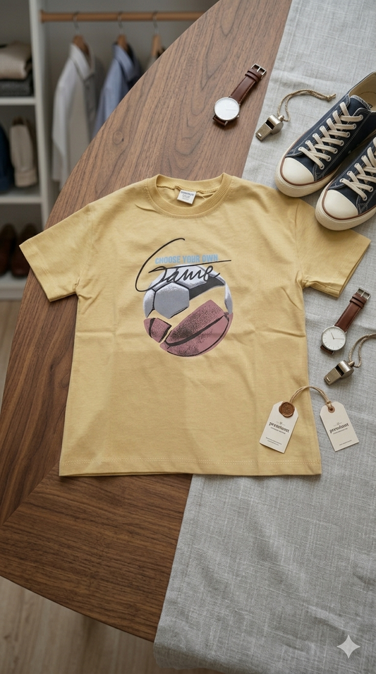 T_shirt yellow choose your own _divonette