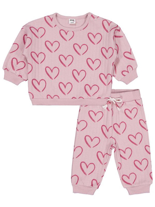 Hearts- cotton set
