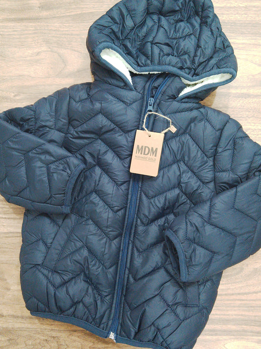 Anorak navy big - fleece inside
