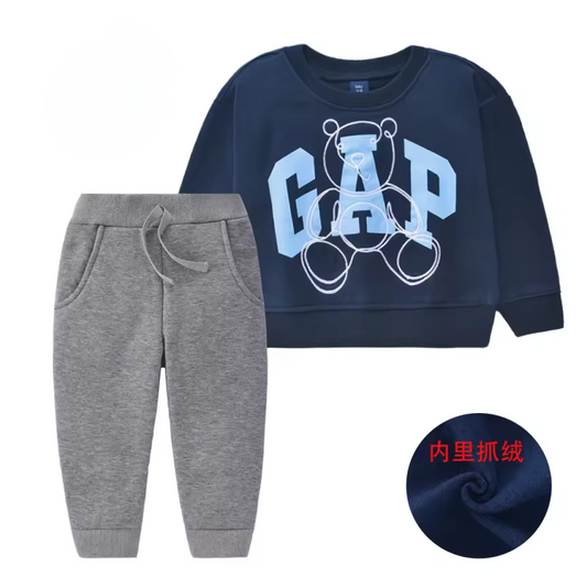 Gap blue - fleece set