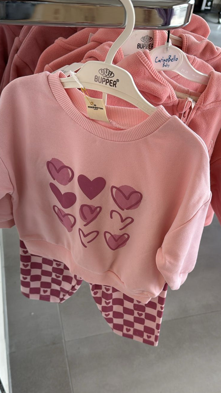 Hearts bordeaux