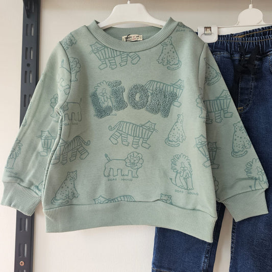 Lion sweatshirt - fleece