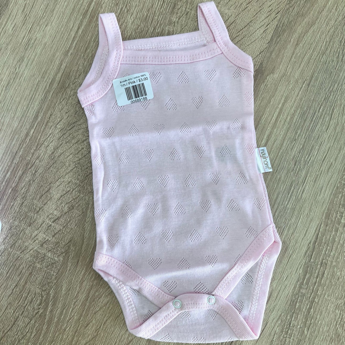 Bretelle slim / cotton 100%