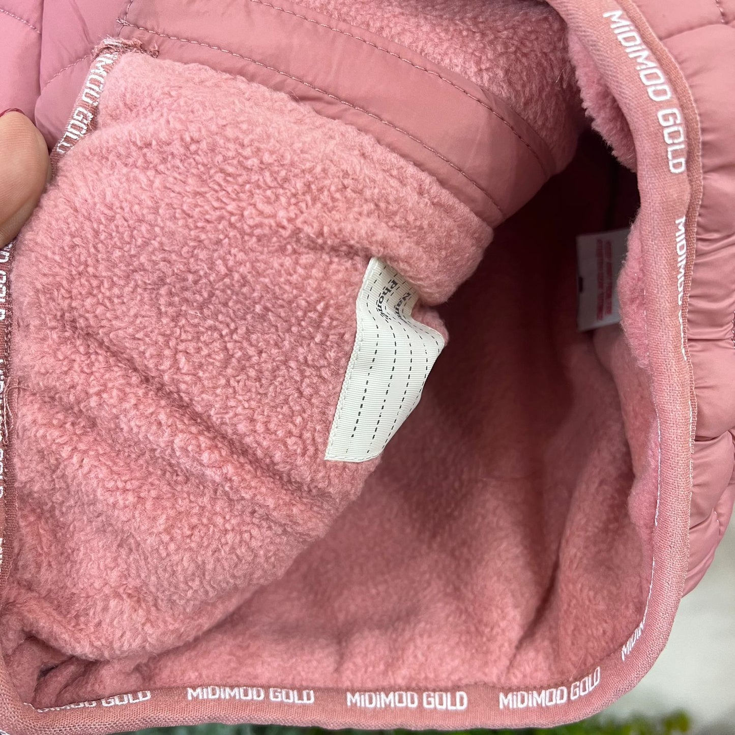 Anorak pink - fleece inside