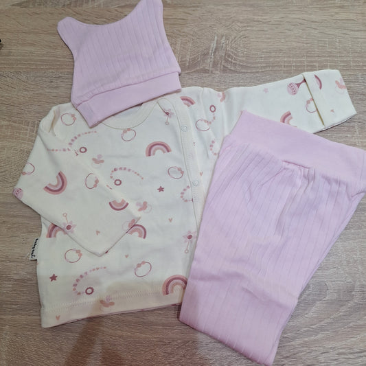 Set hospital rainbow pink