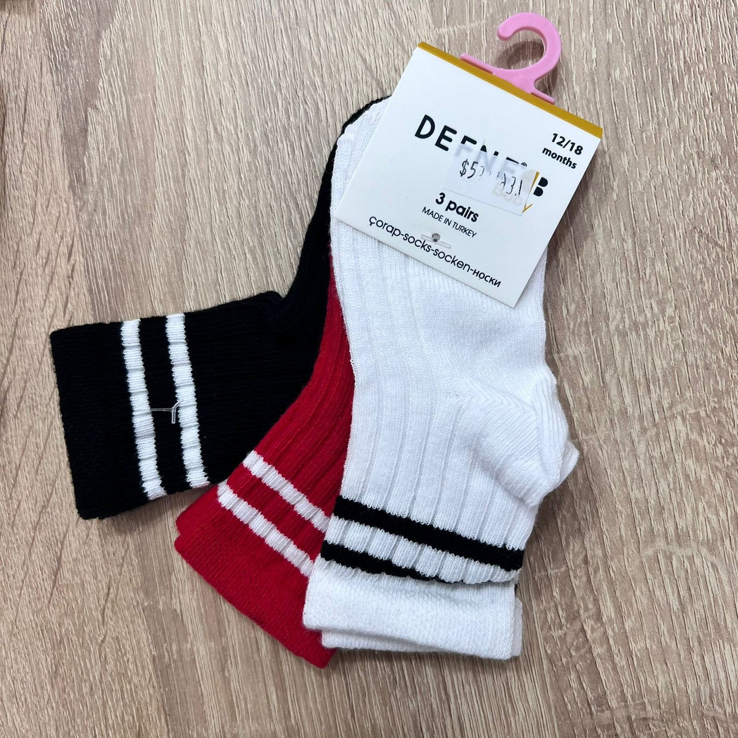 Socks colorful- 3 pairs