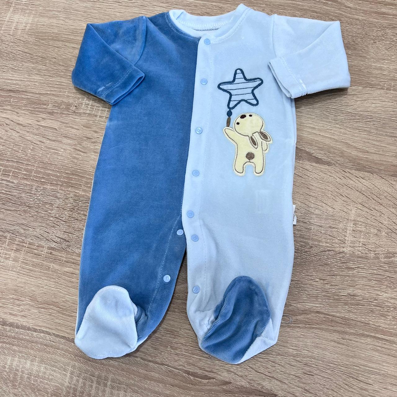 Star teddy - overall velvet