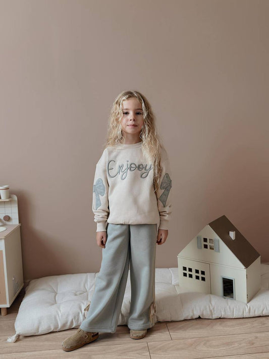 Enjooy light green - fleece set