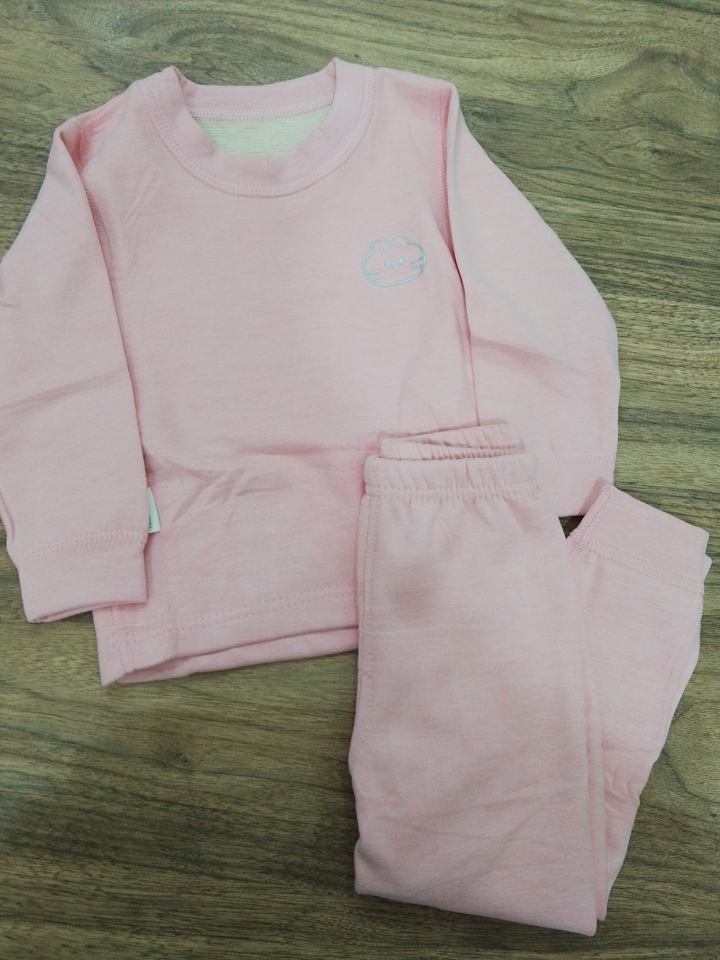 Pyjama polaire- pastel Pink