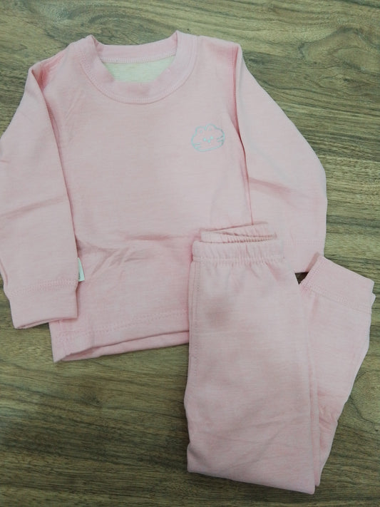 Pyjama polaire- pastel Pink