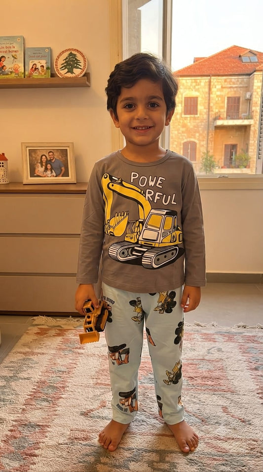 Truck Pyjama - cotton