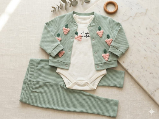 GRAPE - 3 pieces Cotton Set