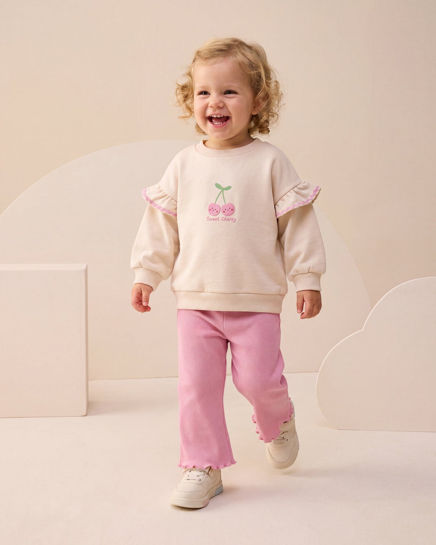 Cerises Pink - cotton set