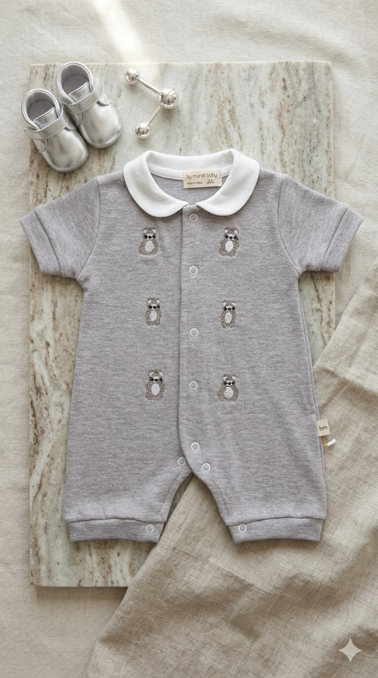 Summer boy overall short