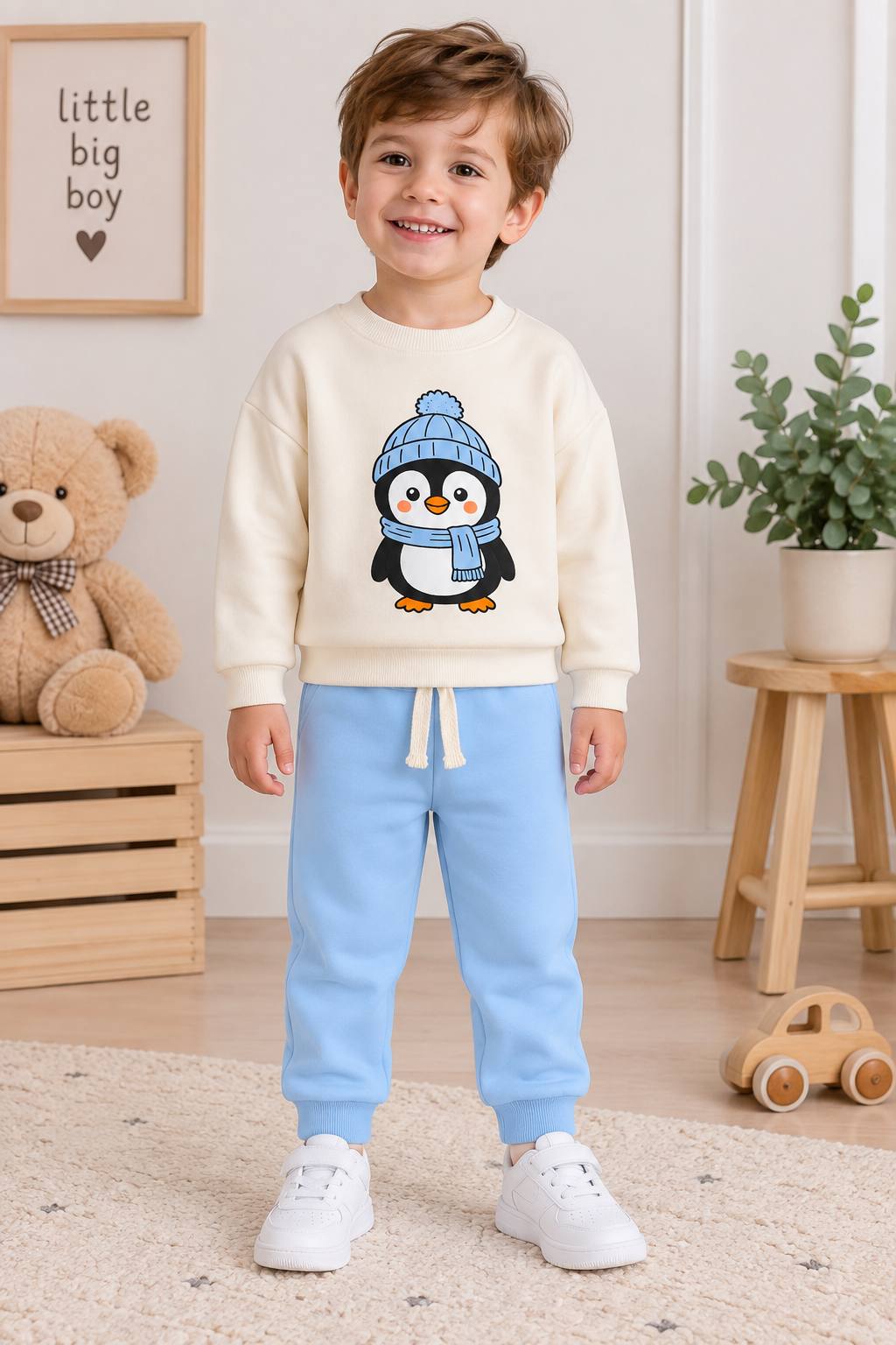 Penguin Blue - Cotton Set