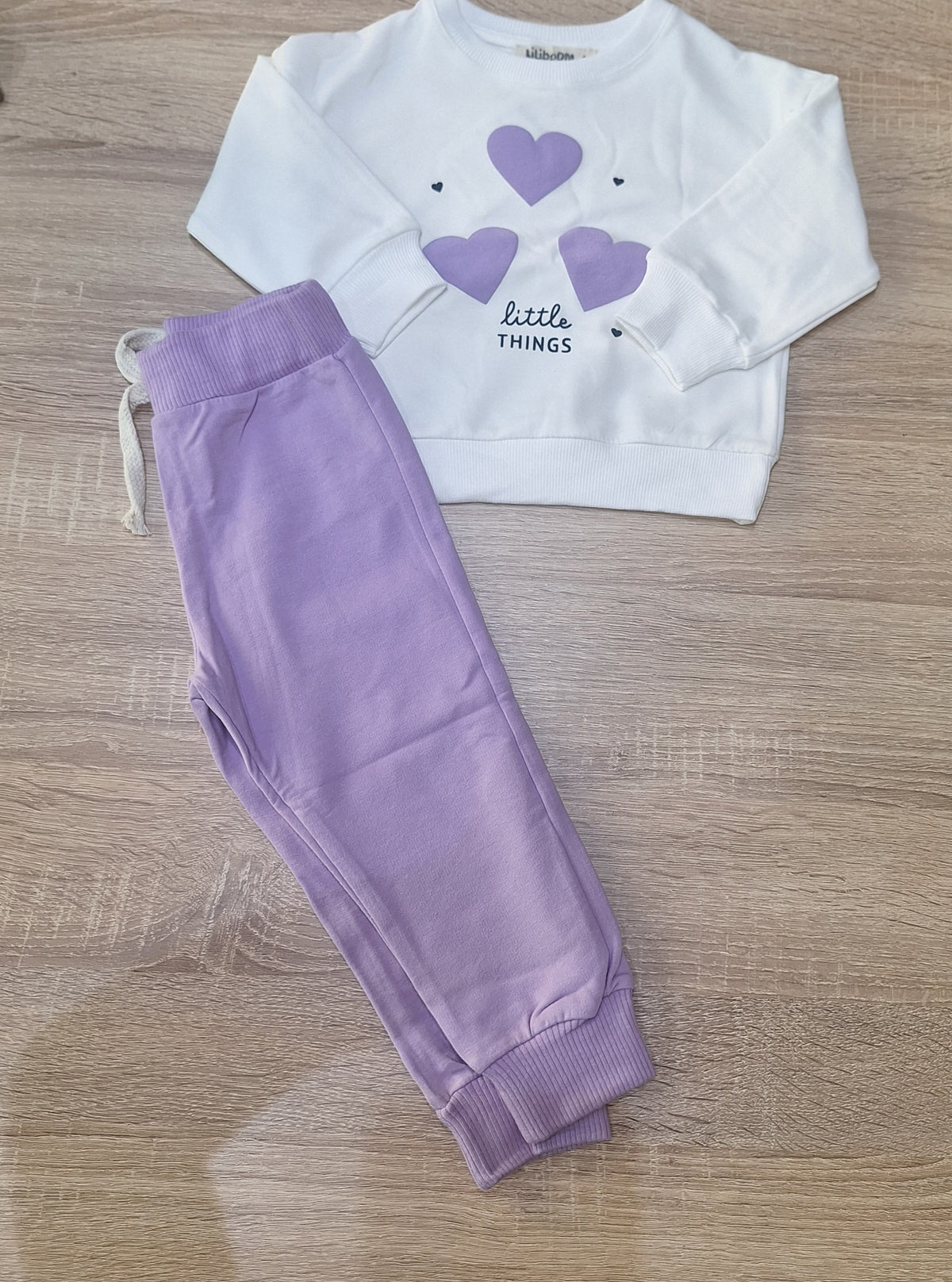 Cotton set little things purple _liliboom