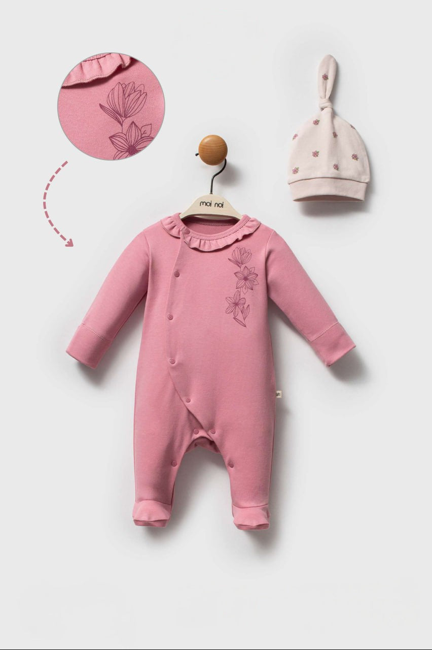 Fleur Cotton - overall & hat