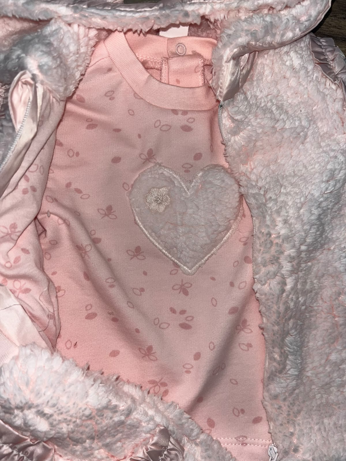 Heart wool set _Caramell
